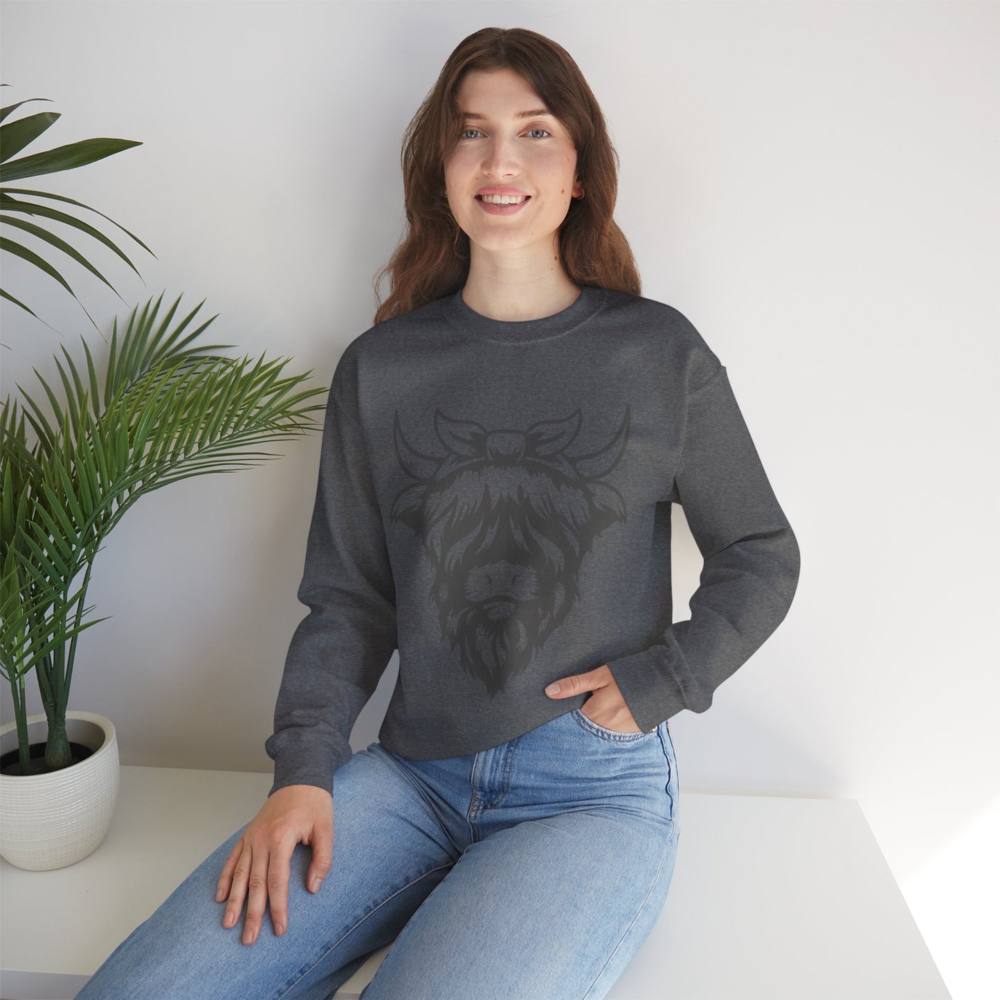 Highland Cow Crewneck