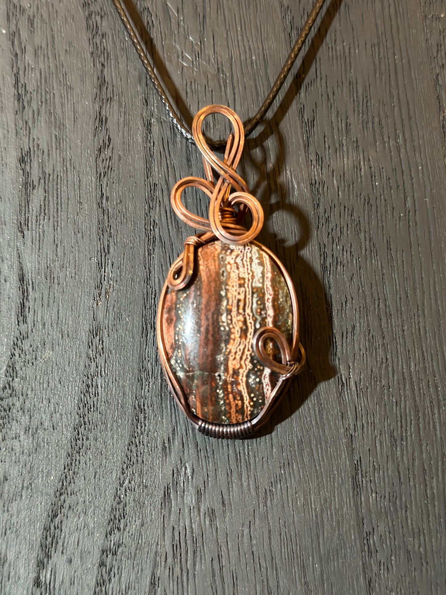 Amazing Ocean Jasper Pendant