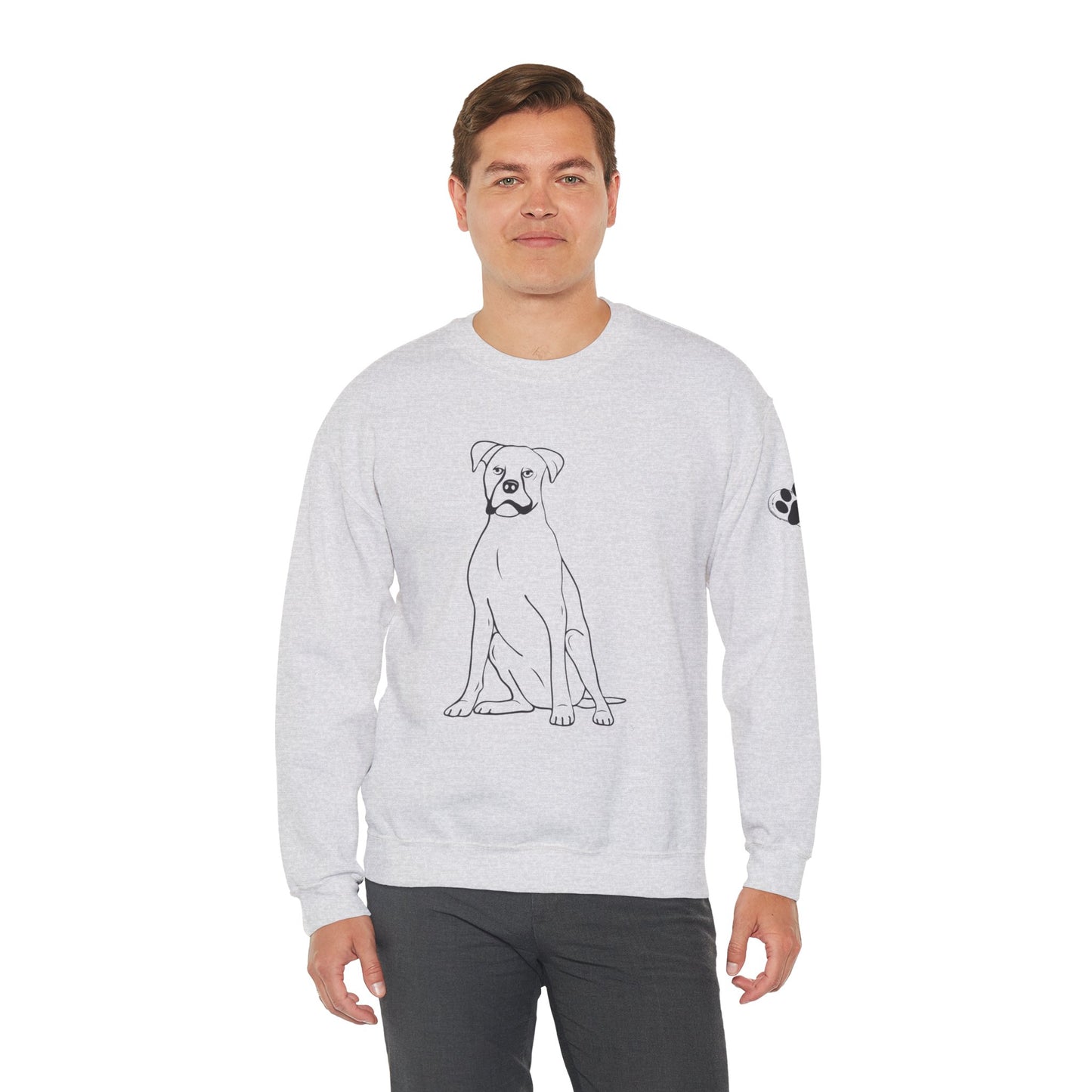 Boxer Crewneck Sweatshirt