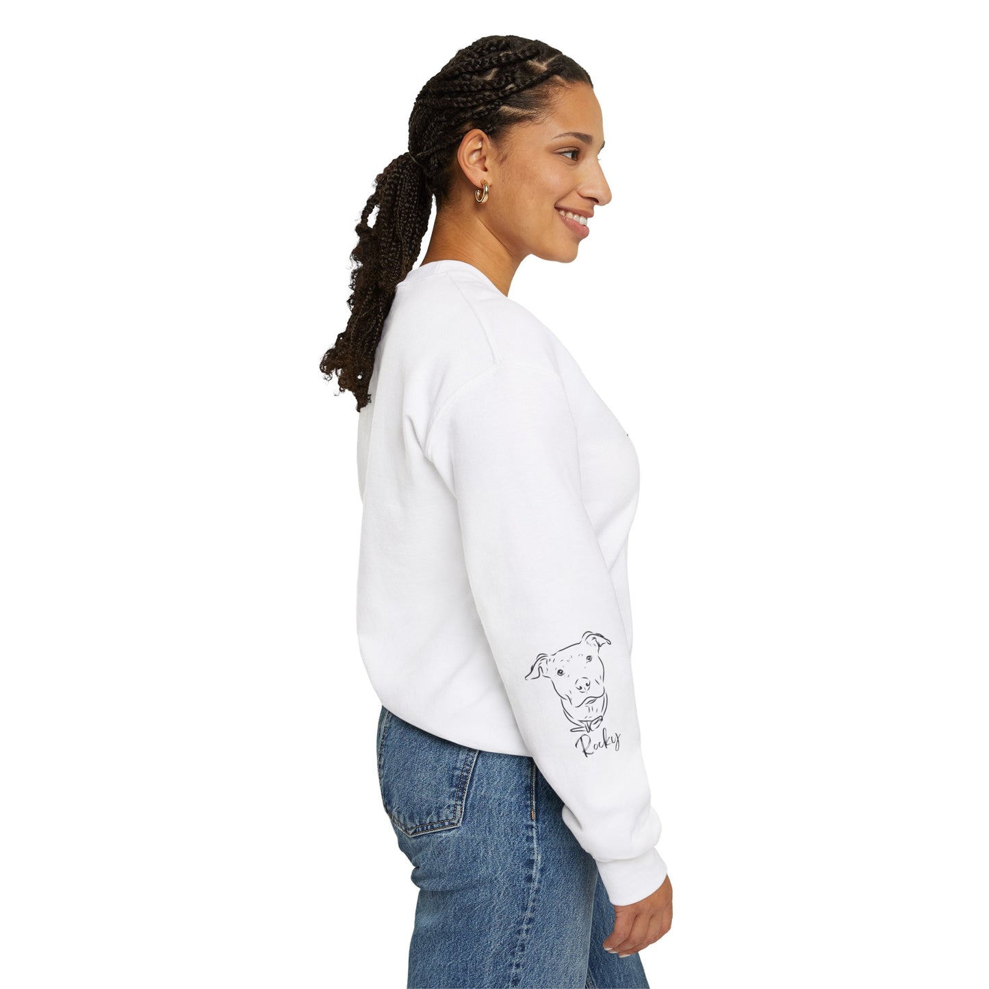 Pit Bull personalized Crewneck Sweatshirt
