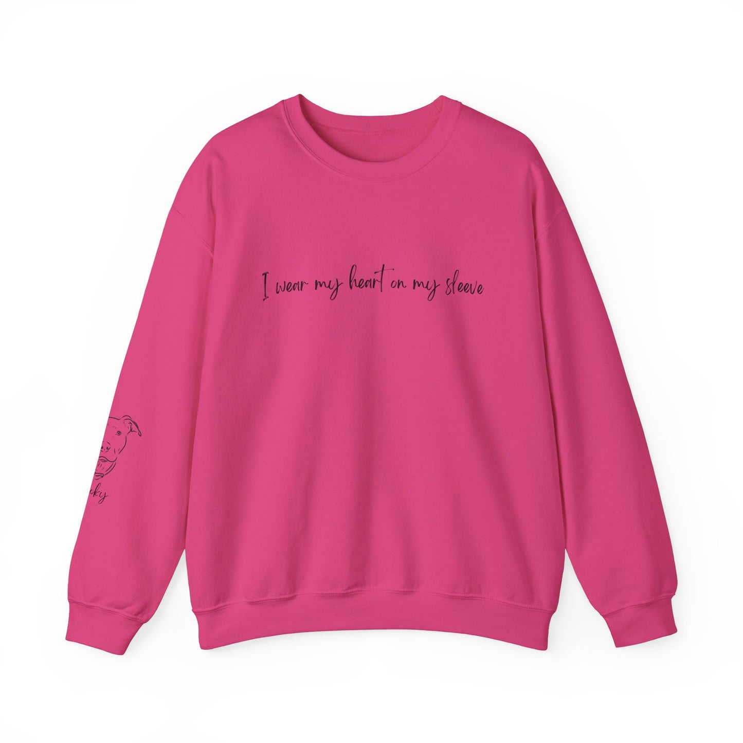 Pit Bull personalized Crewneck Sweatshirt