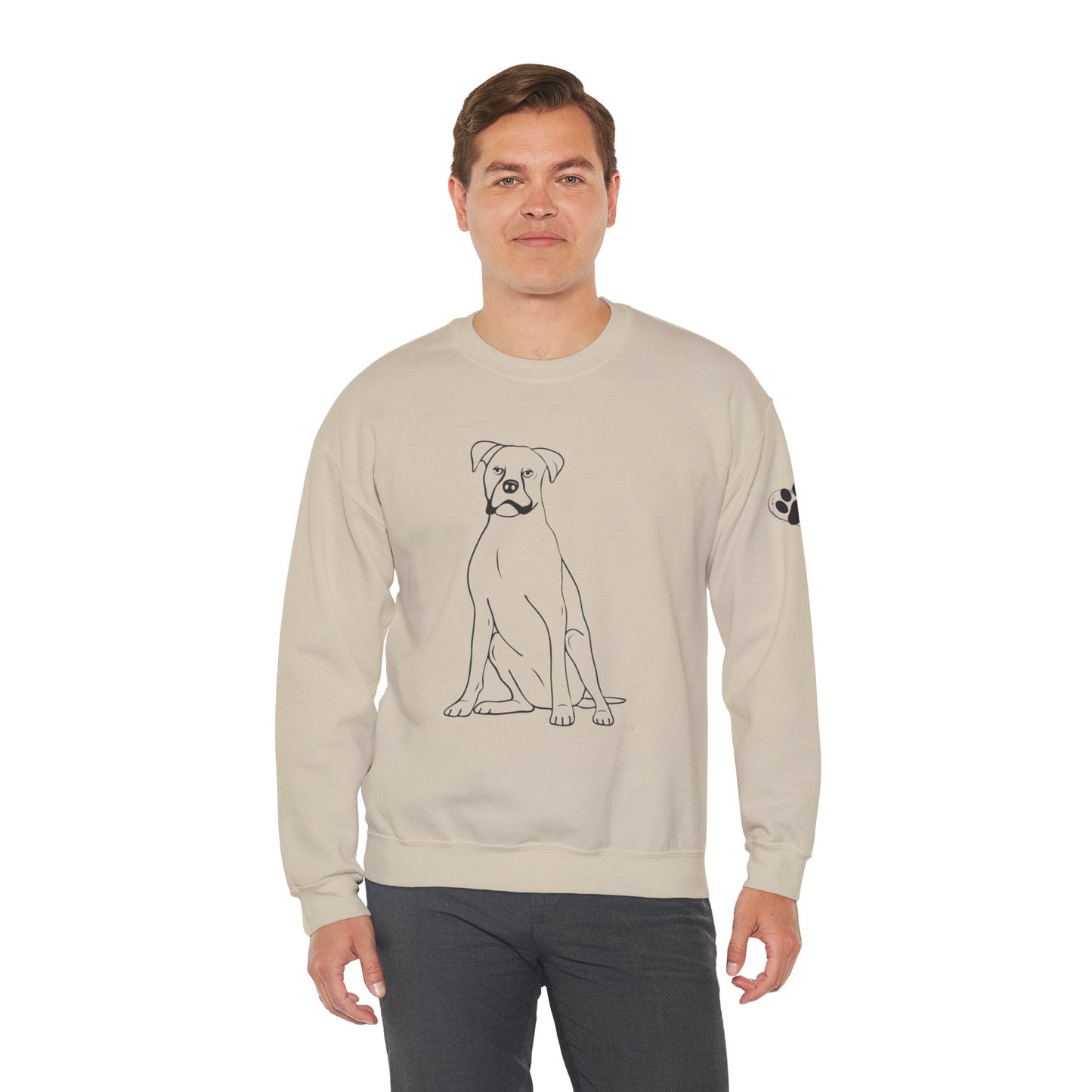 Boxer Crewneck Sweatshirt