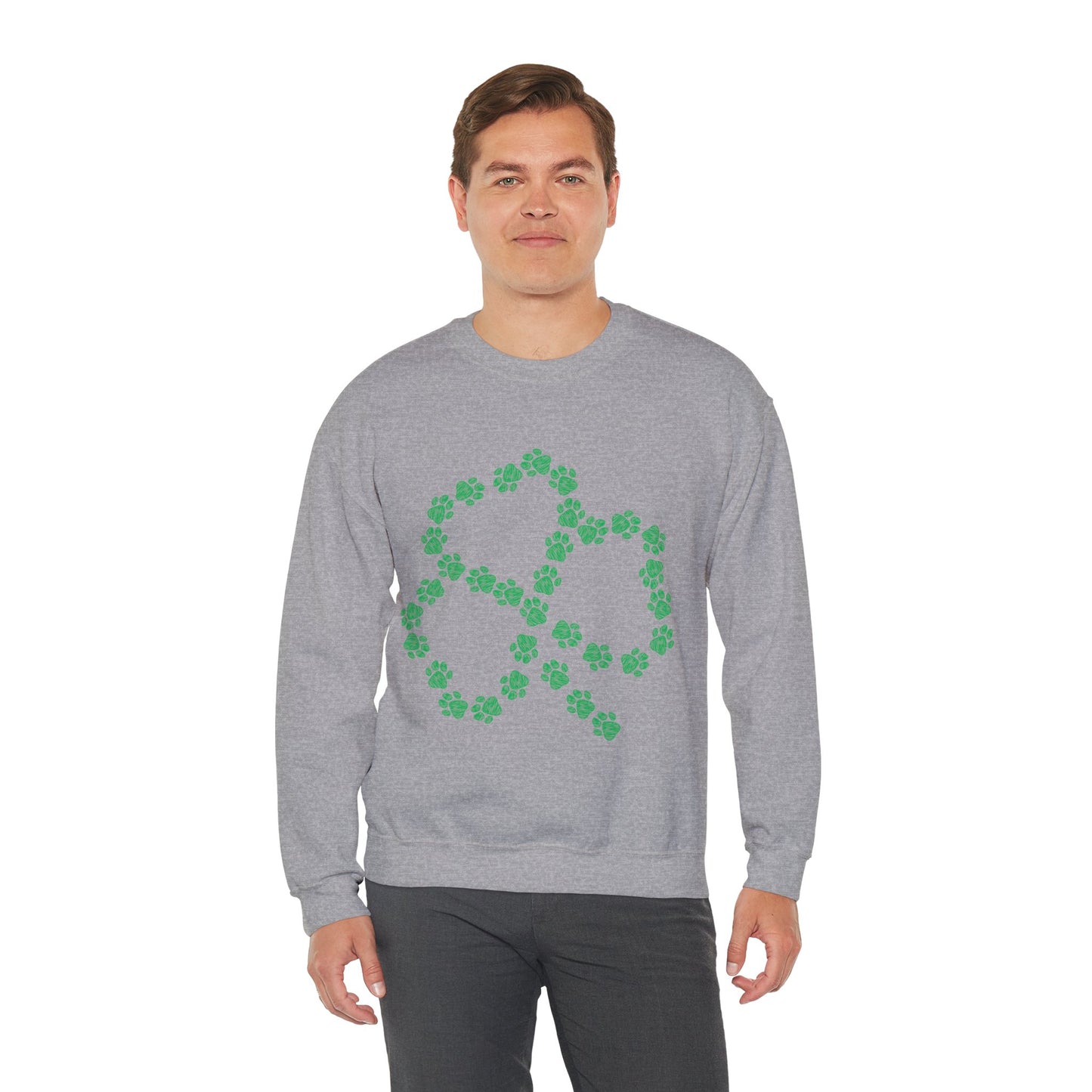 Paw Shamrock Crewneck Sweatshirt