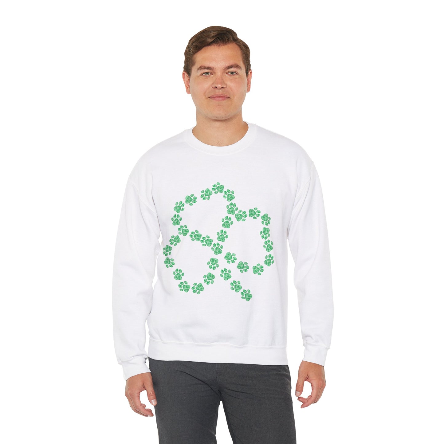 Paw Shamrock Crewneck Sweatshirt