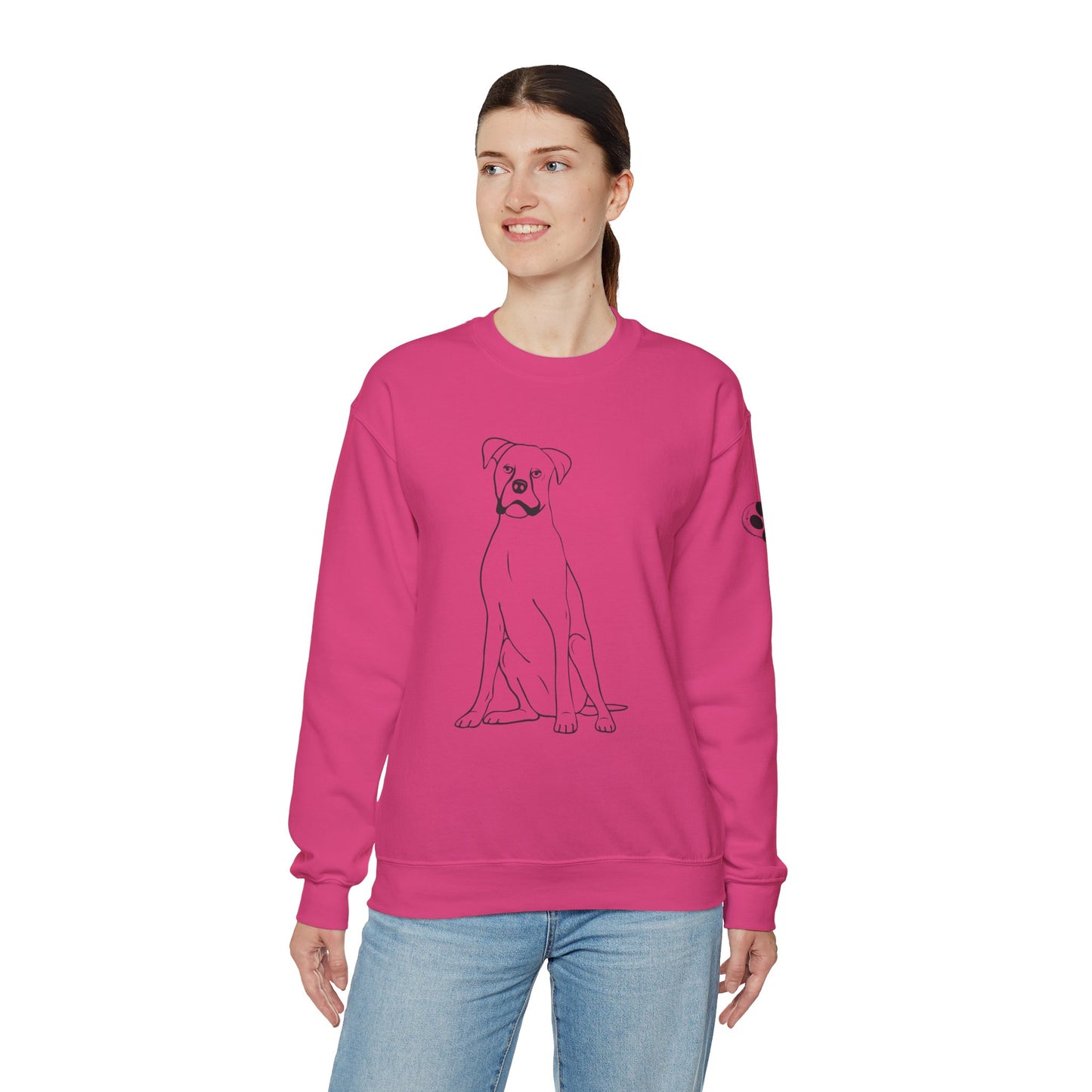Boxer Crewneck Sweatshirt