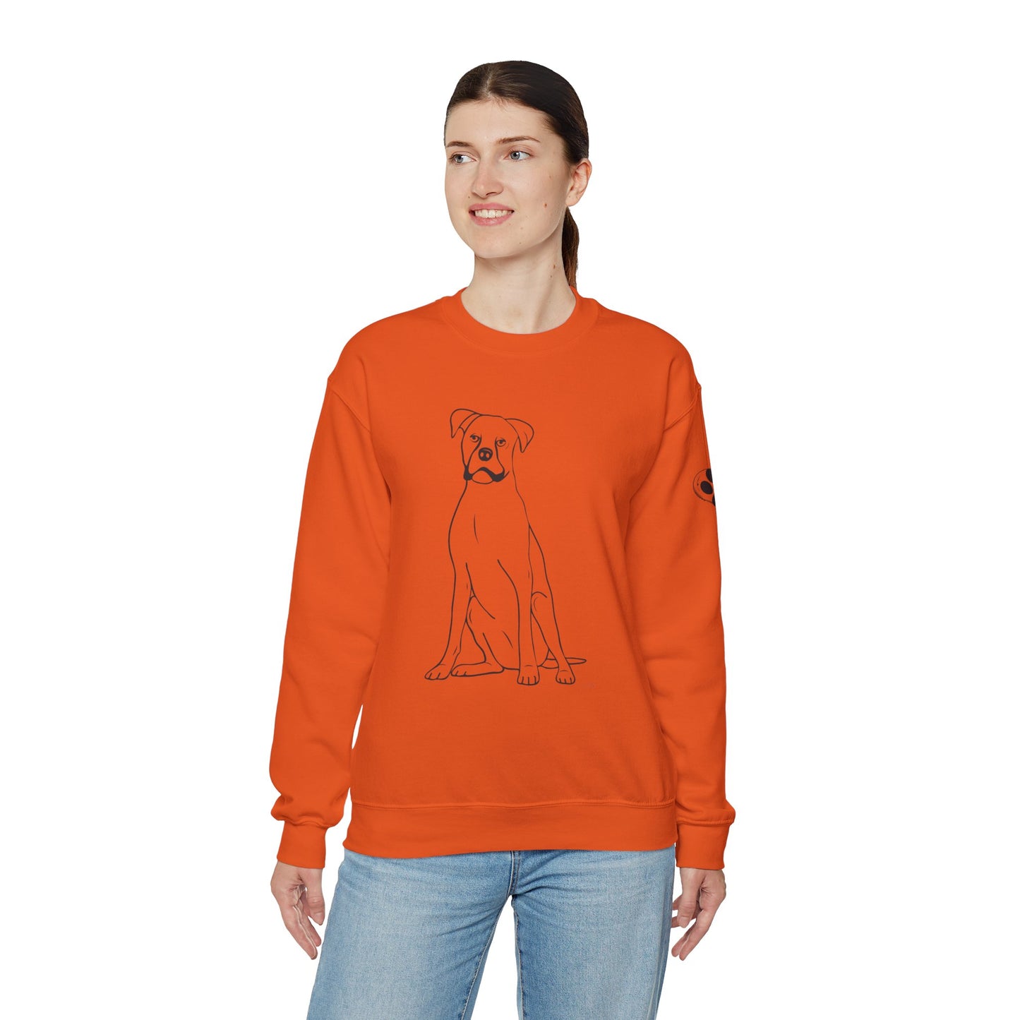 Boxer Crewneck Sweatshirt