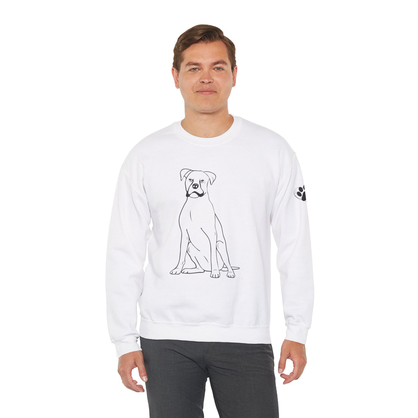 Boxer Crewneck Sweatshirt