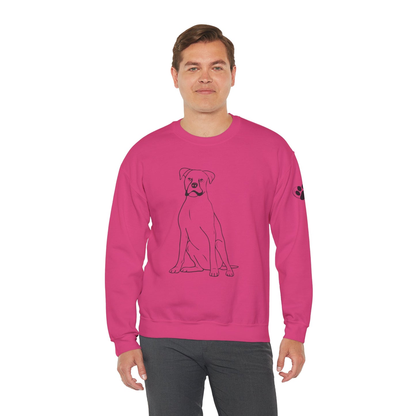 Boxer Crewneck Sweatshirt