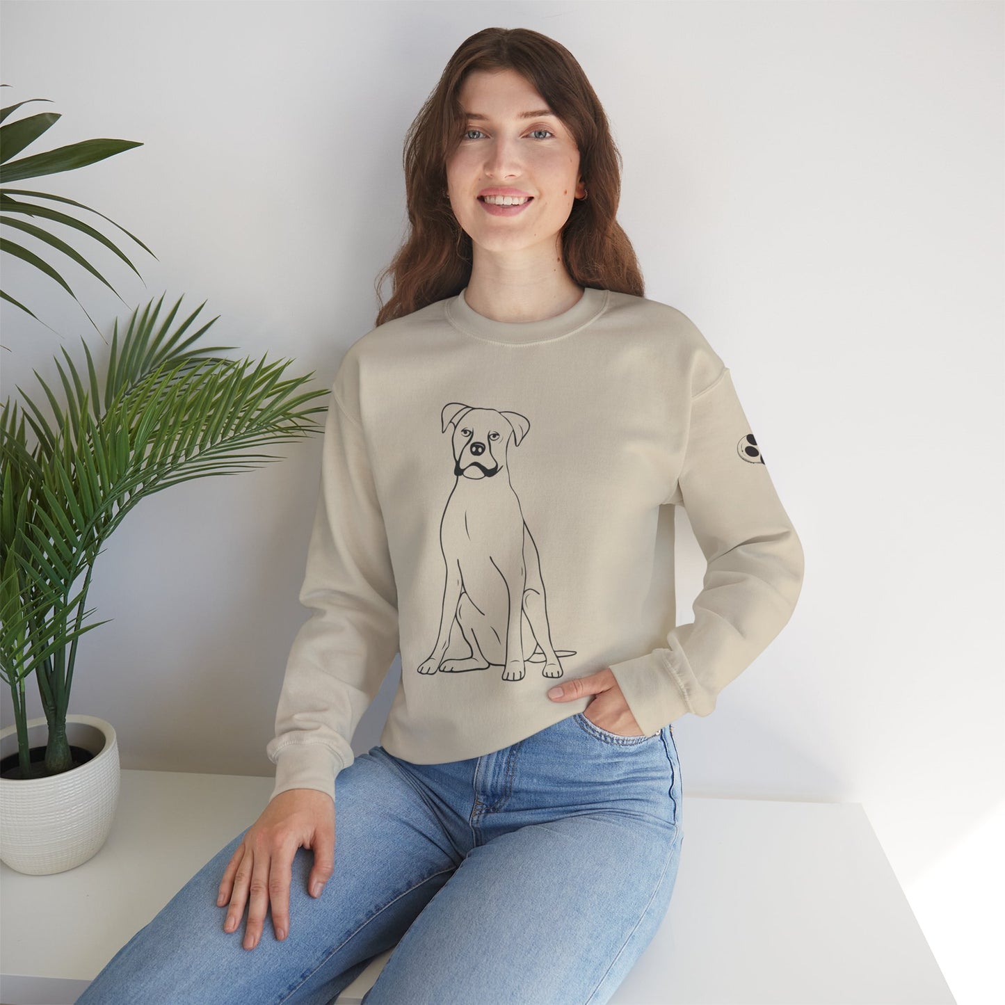 Boxer Crewneck Sweatshirt