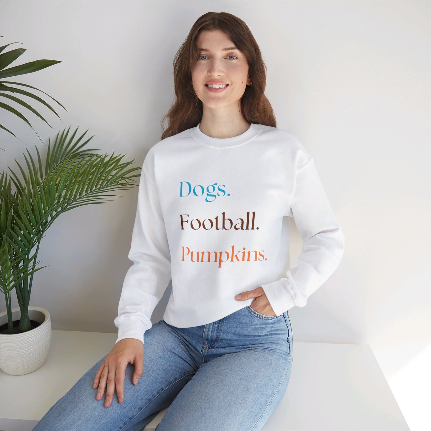 Dogs. Football. Pumpkins.