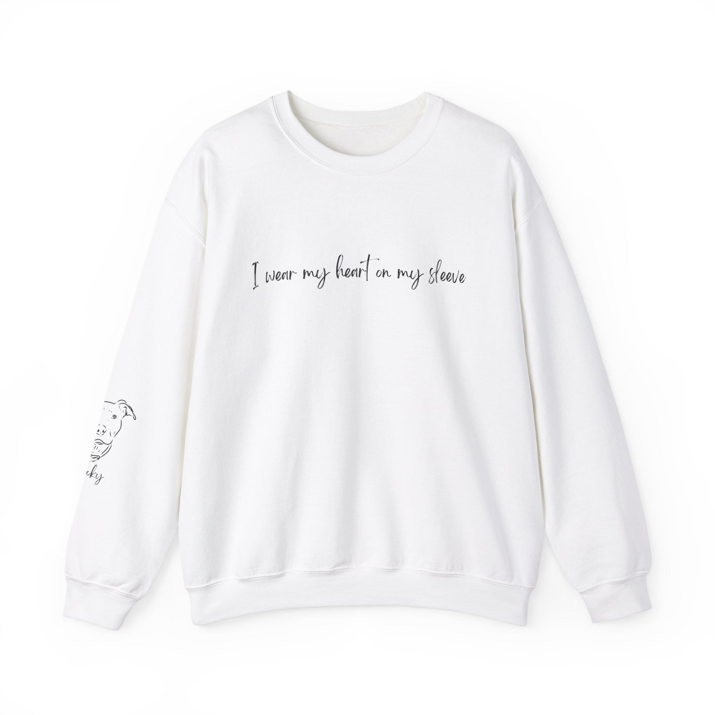 Pit Bull personalized Crewneck Sweatshirt