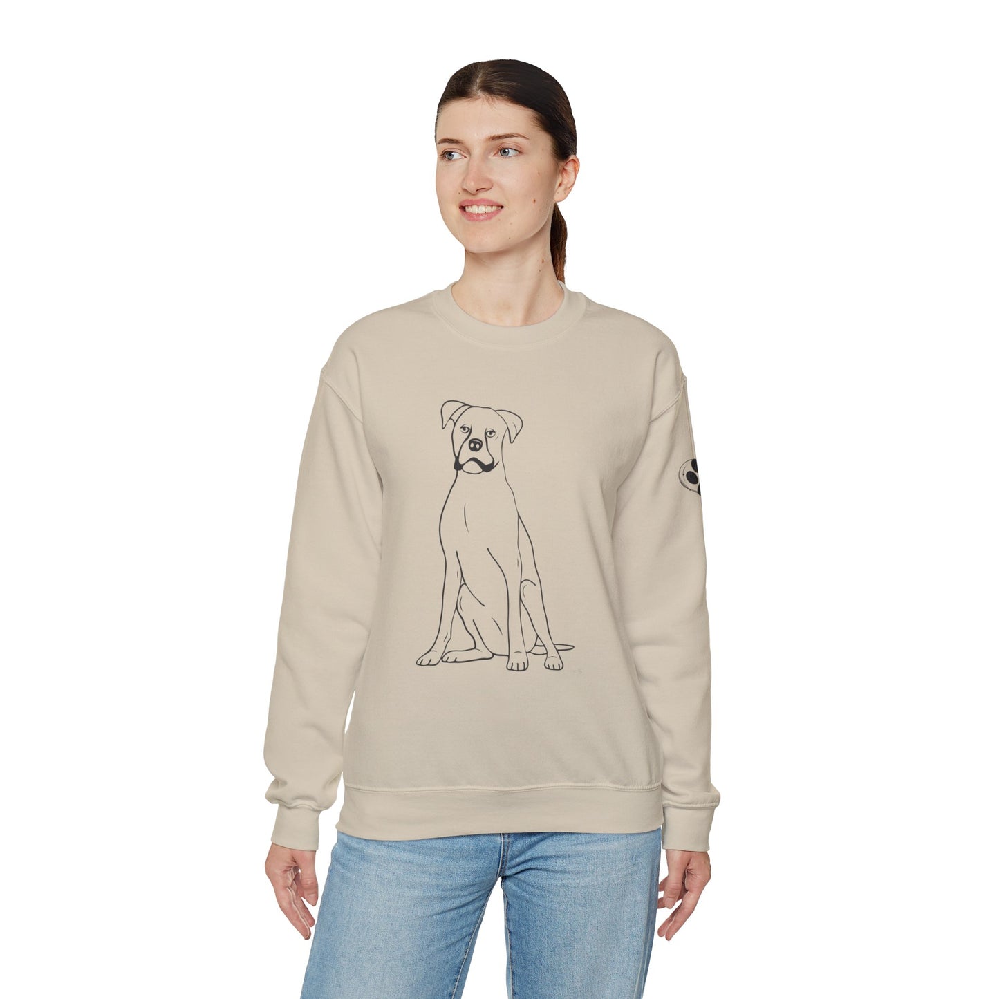 Boxer Crewneck Sweatshirt