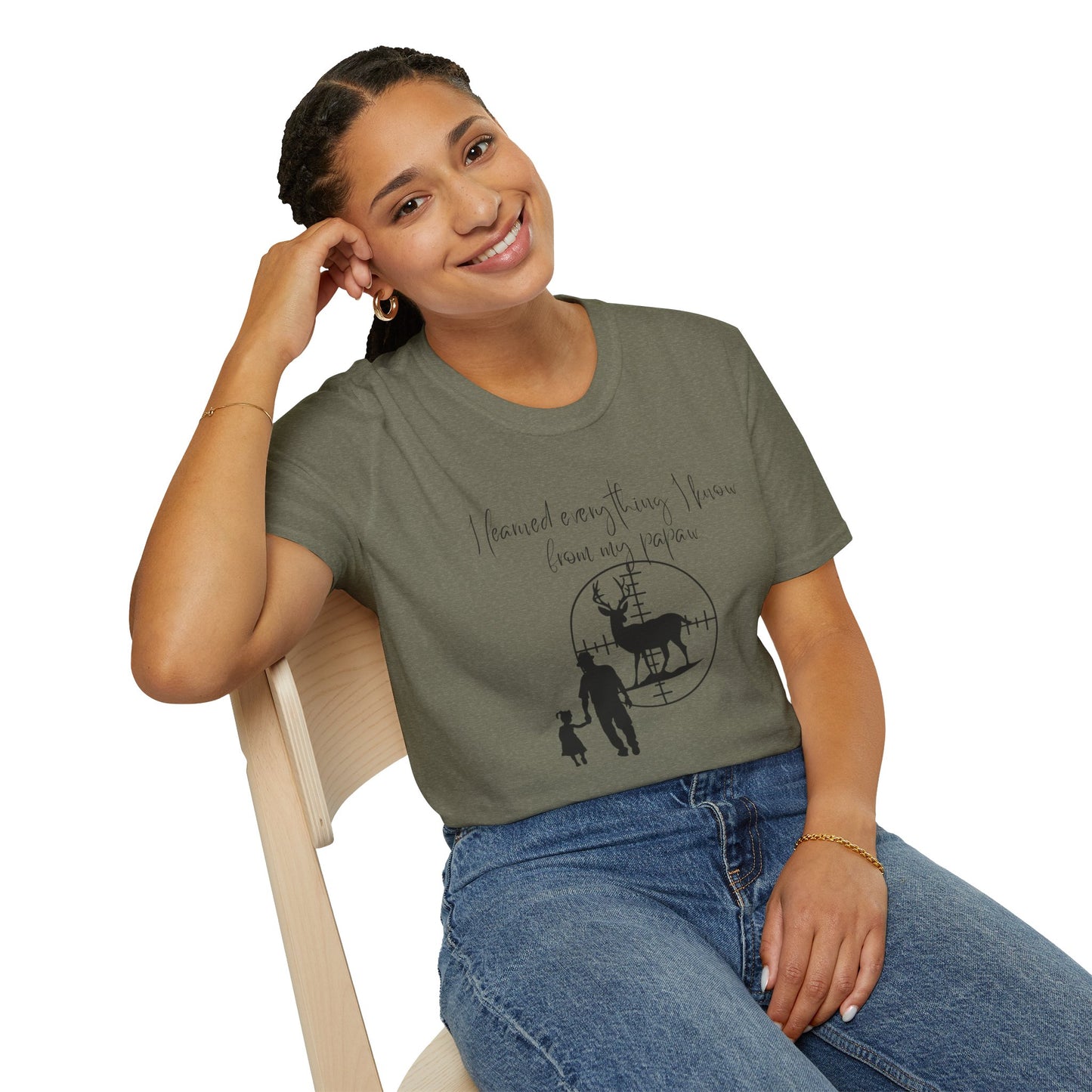 I Learned Everything From My Papaw T-Shirt