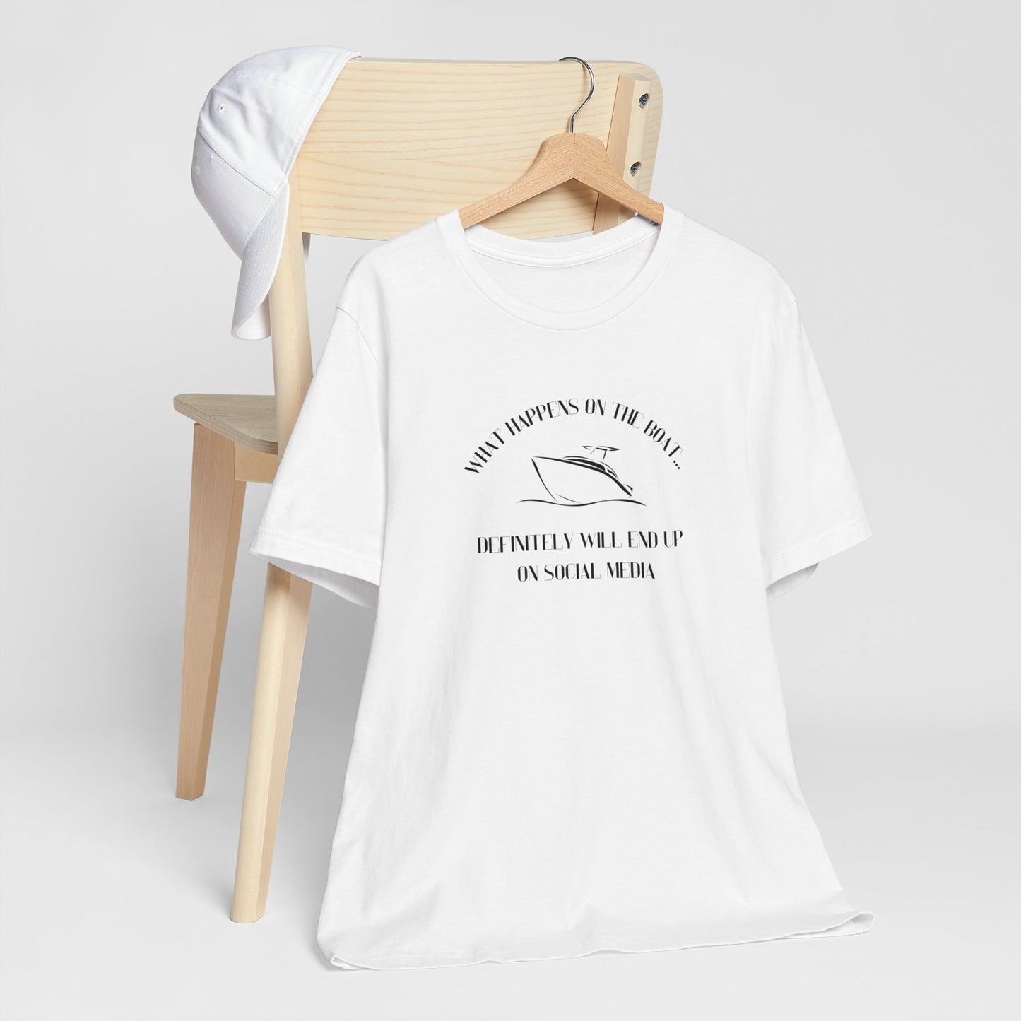 What happens on the boat pontoon shirt