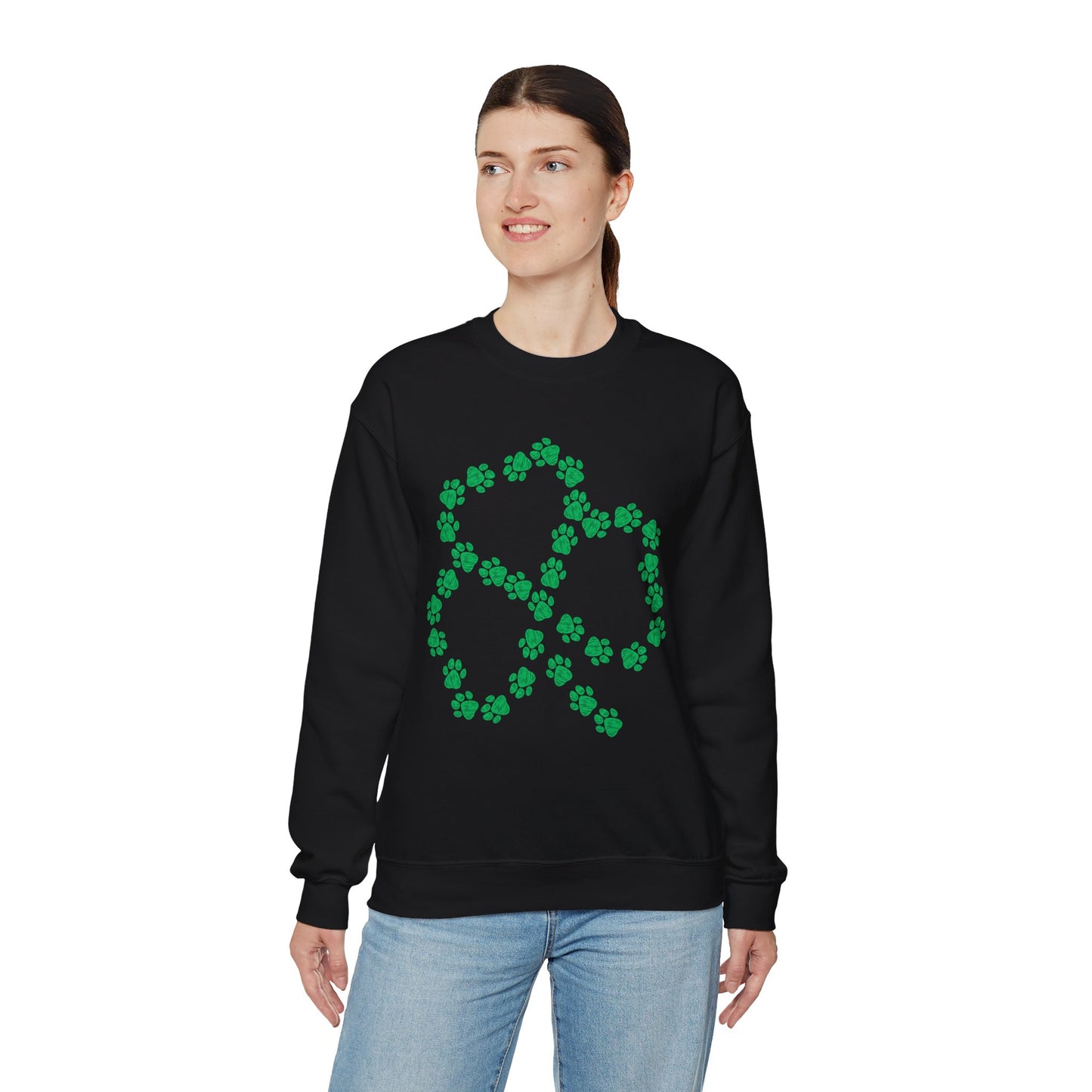 Paw Shamrock Crewneck Sweatshirt