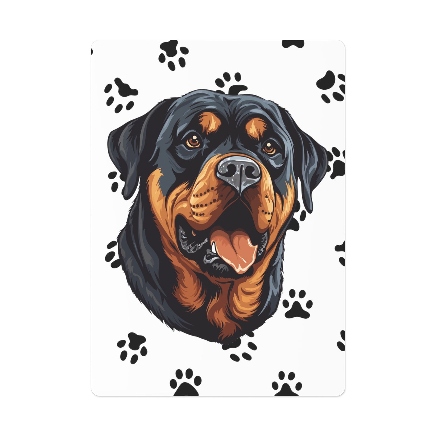 Rottweiler Poker Cards