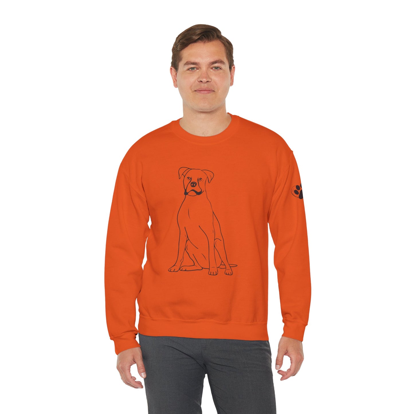 Boxer Crewneck Sweatshirt