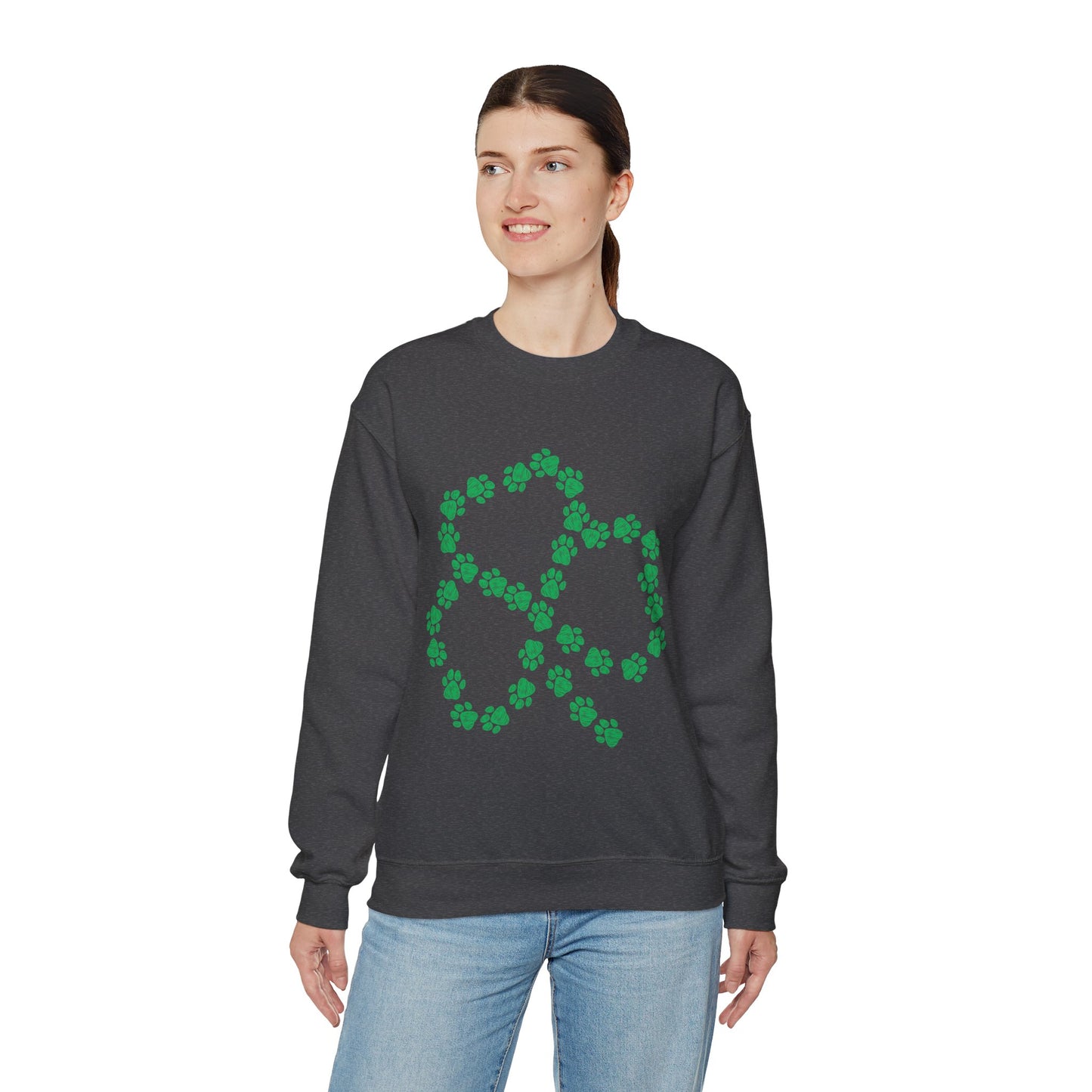 Paw Shamrock Crewneck Sweatshirt