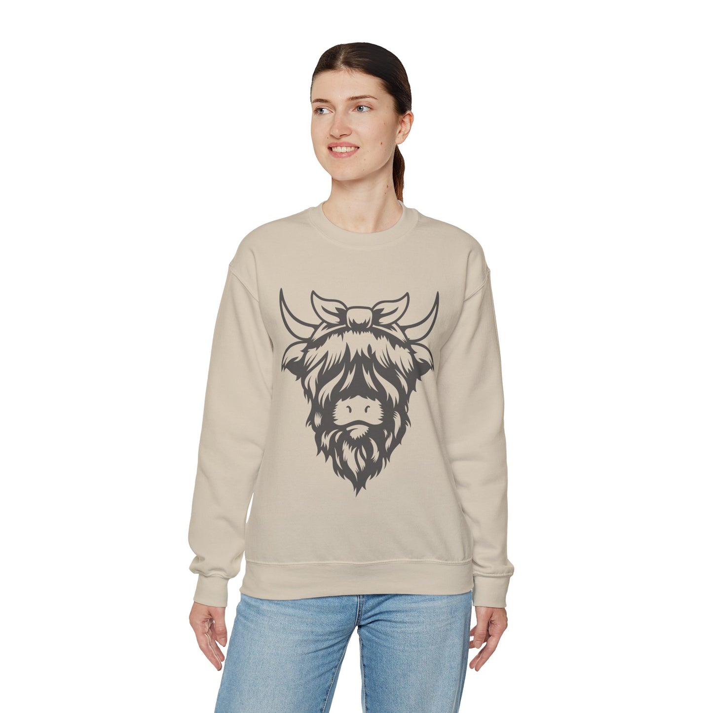 Highland Cow Crewneck