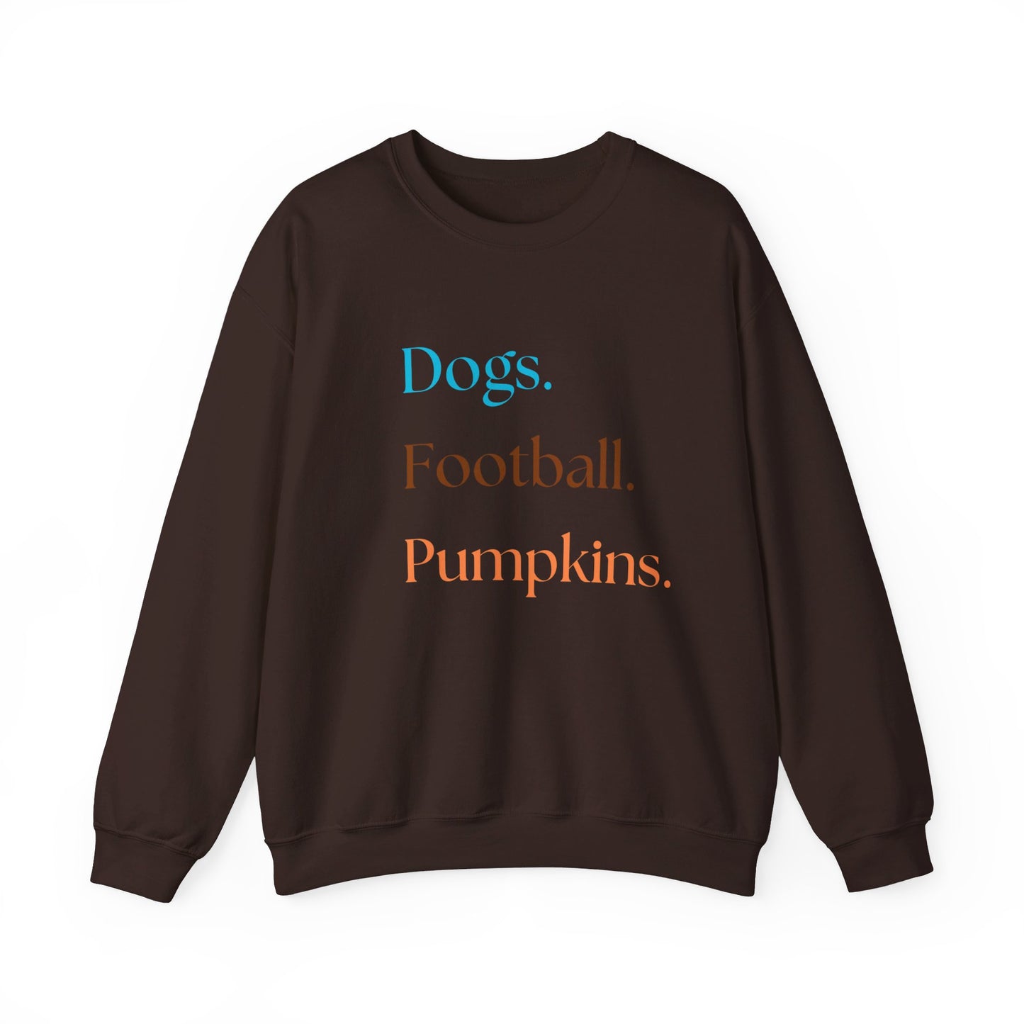 Dogs. Football. Pumpkins.