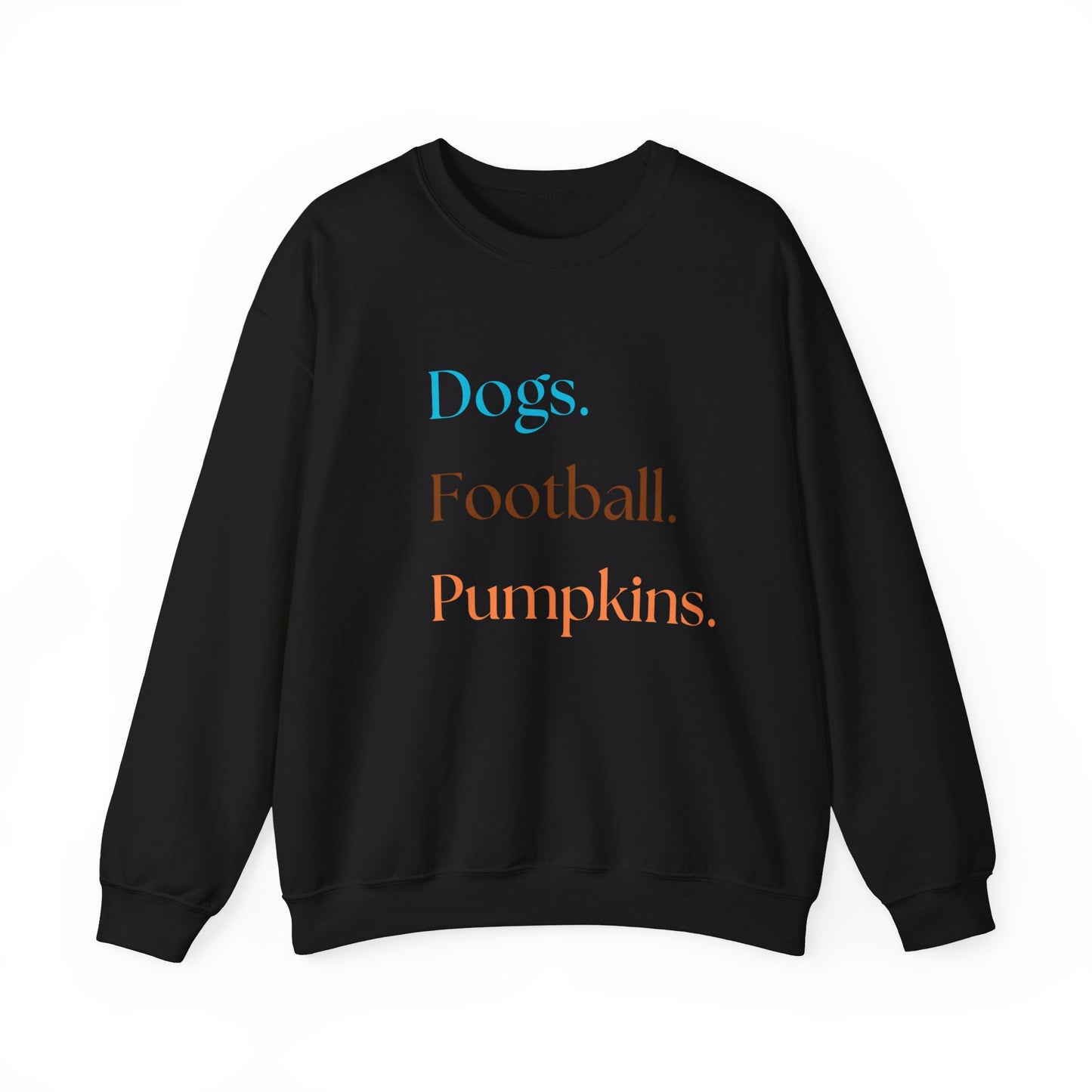 Dogs. Football. Pumpkins.
