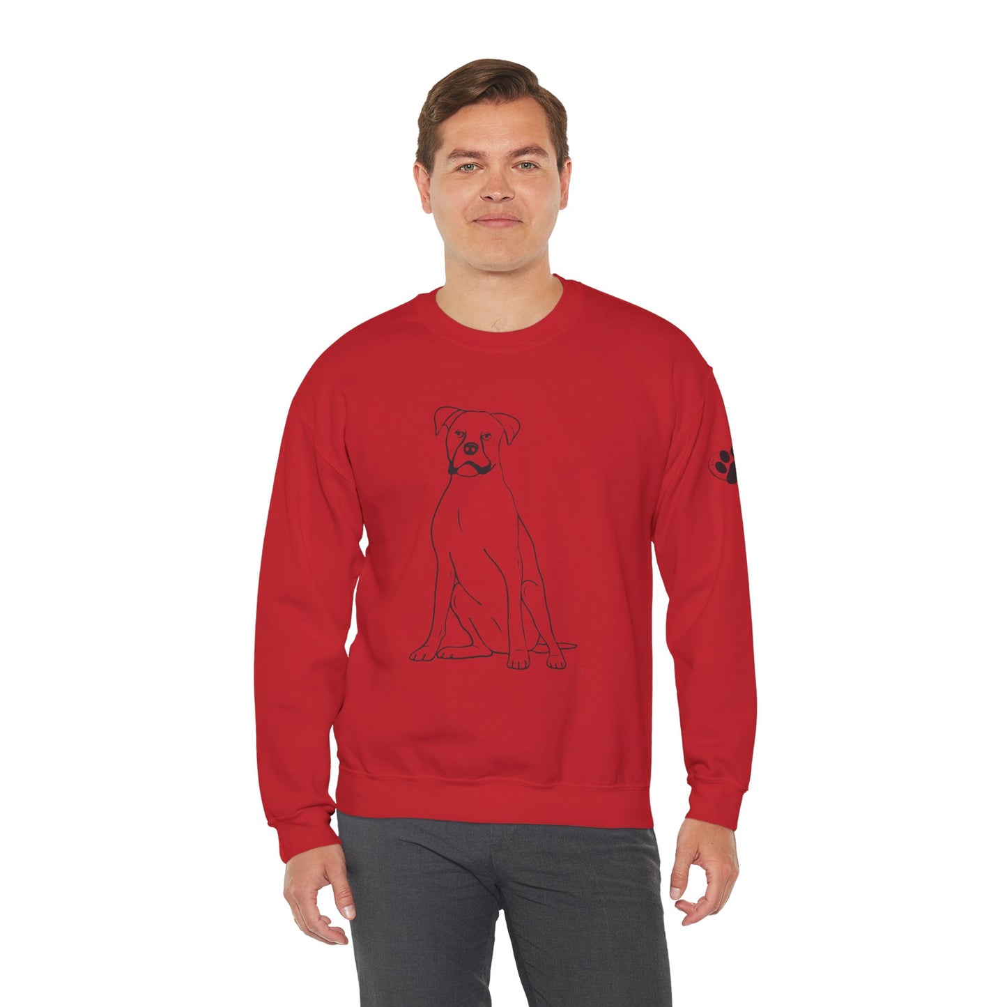 Boxer Crewneck Sweatshirt