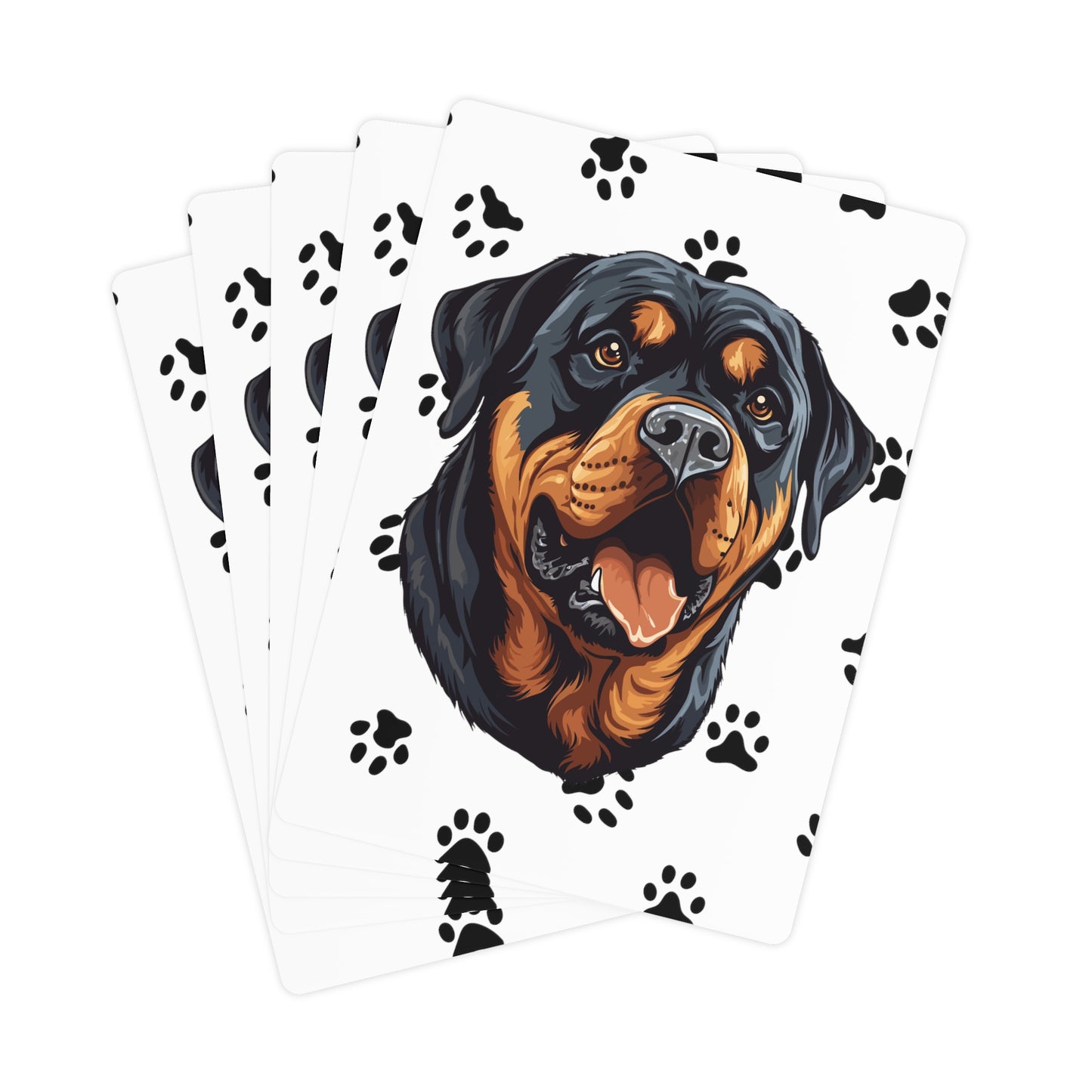 Rottweiler Poker Cards