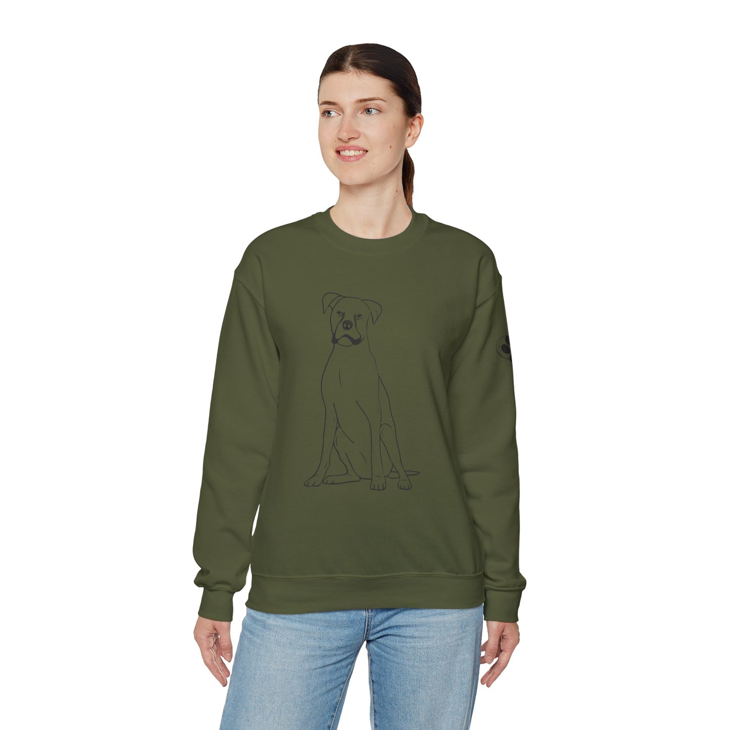 Boxer Crewneck Sweatshirt