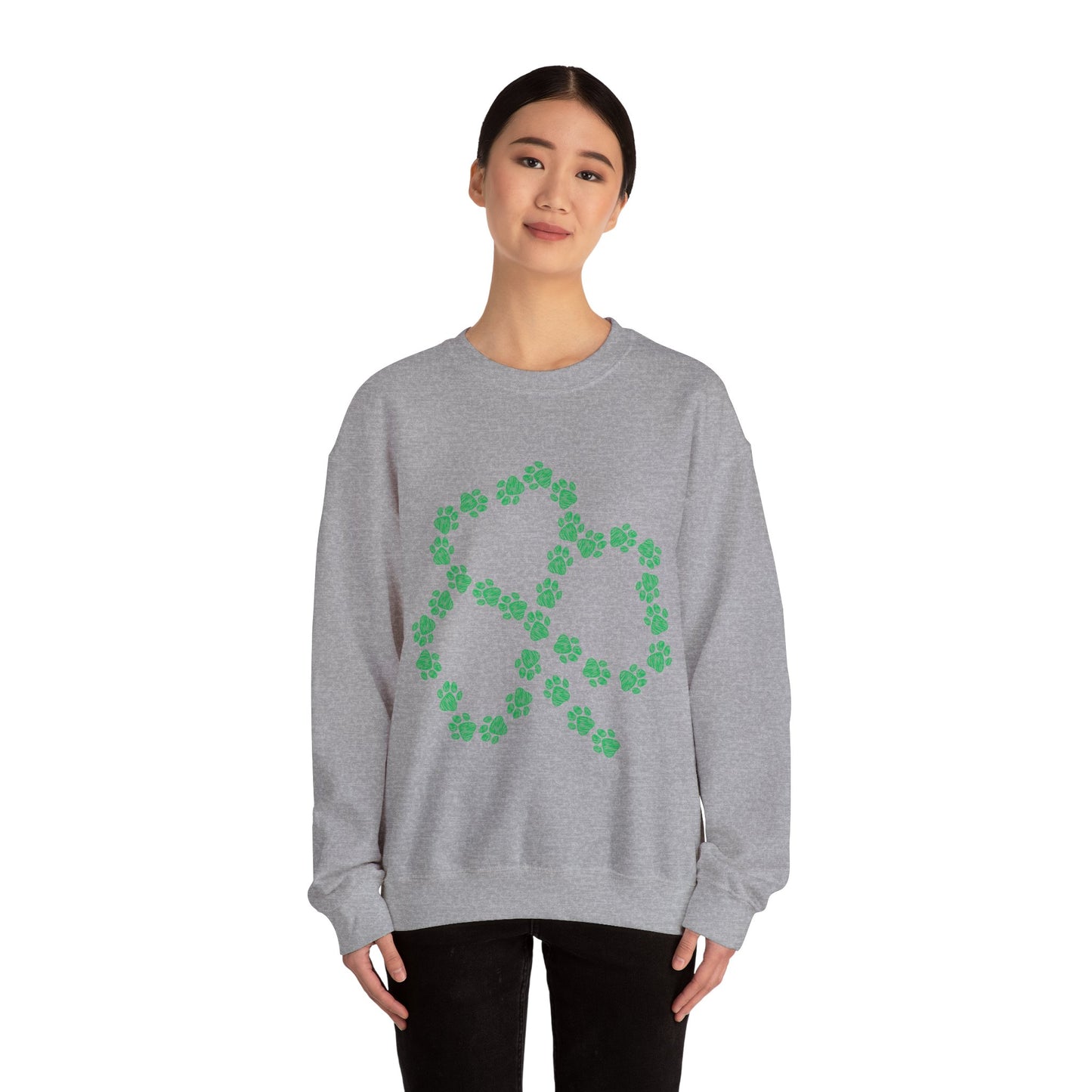 Paw Shamrock Crewneck Sweatshirt