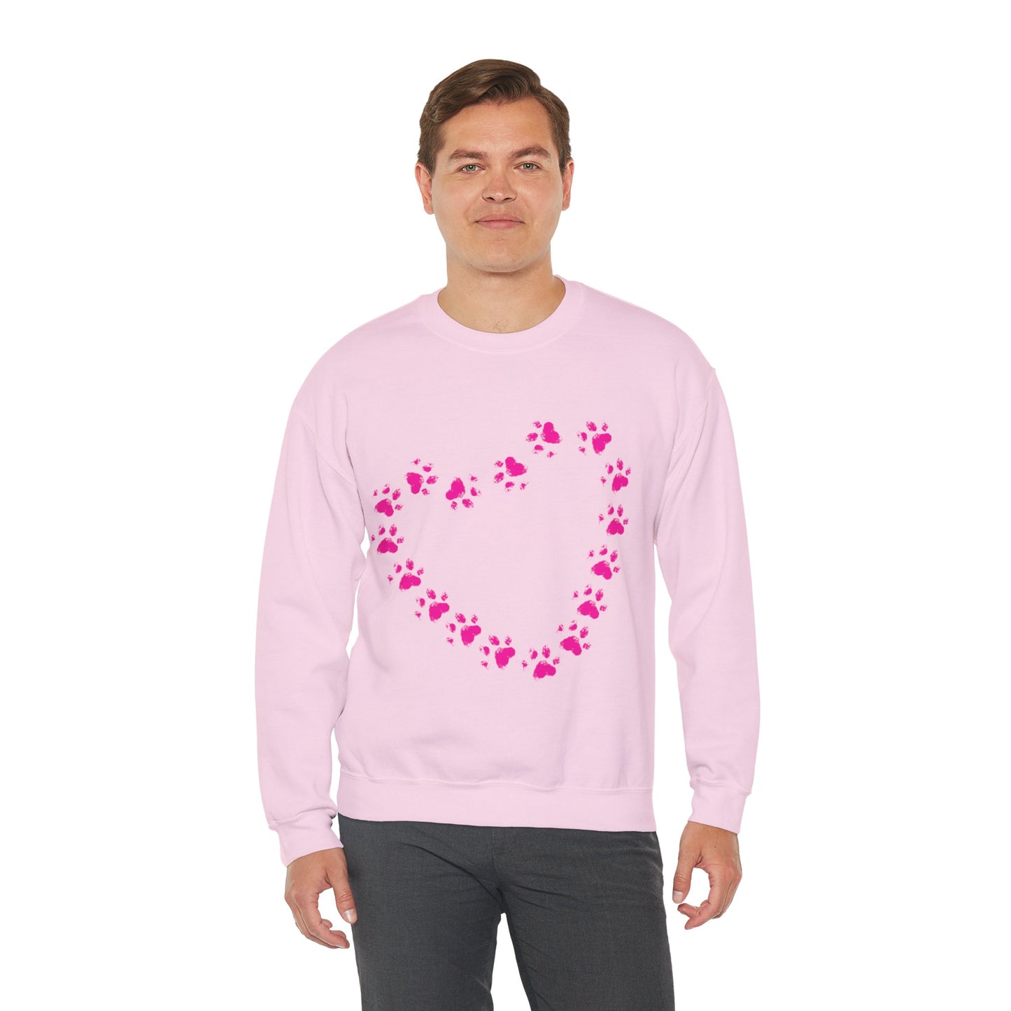 Paw Heart Crewneck Sweatshirt