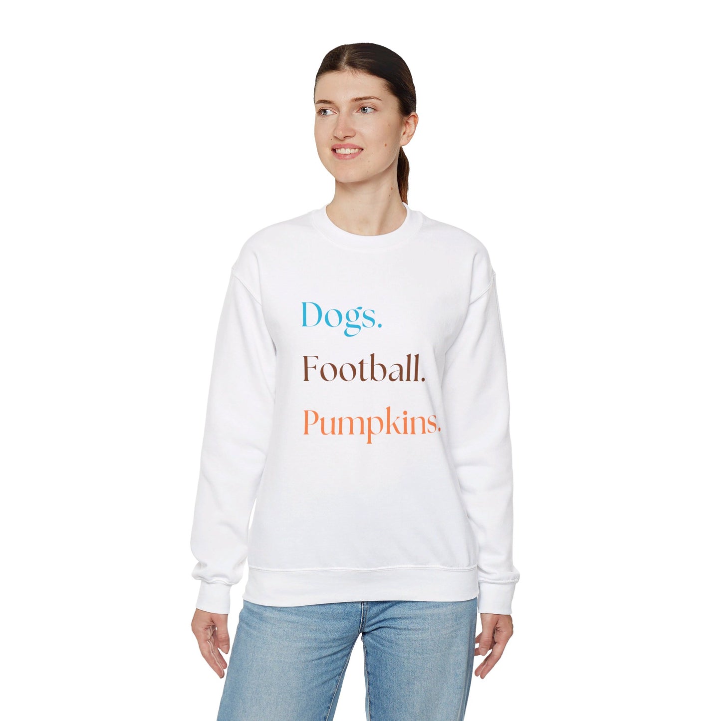 Dogs. Football. Pumpkins.