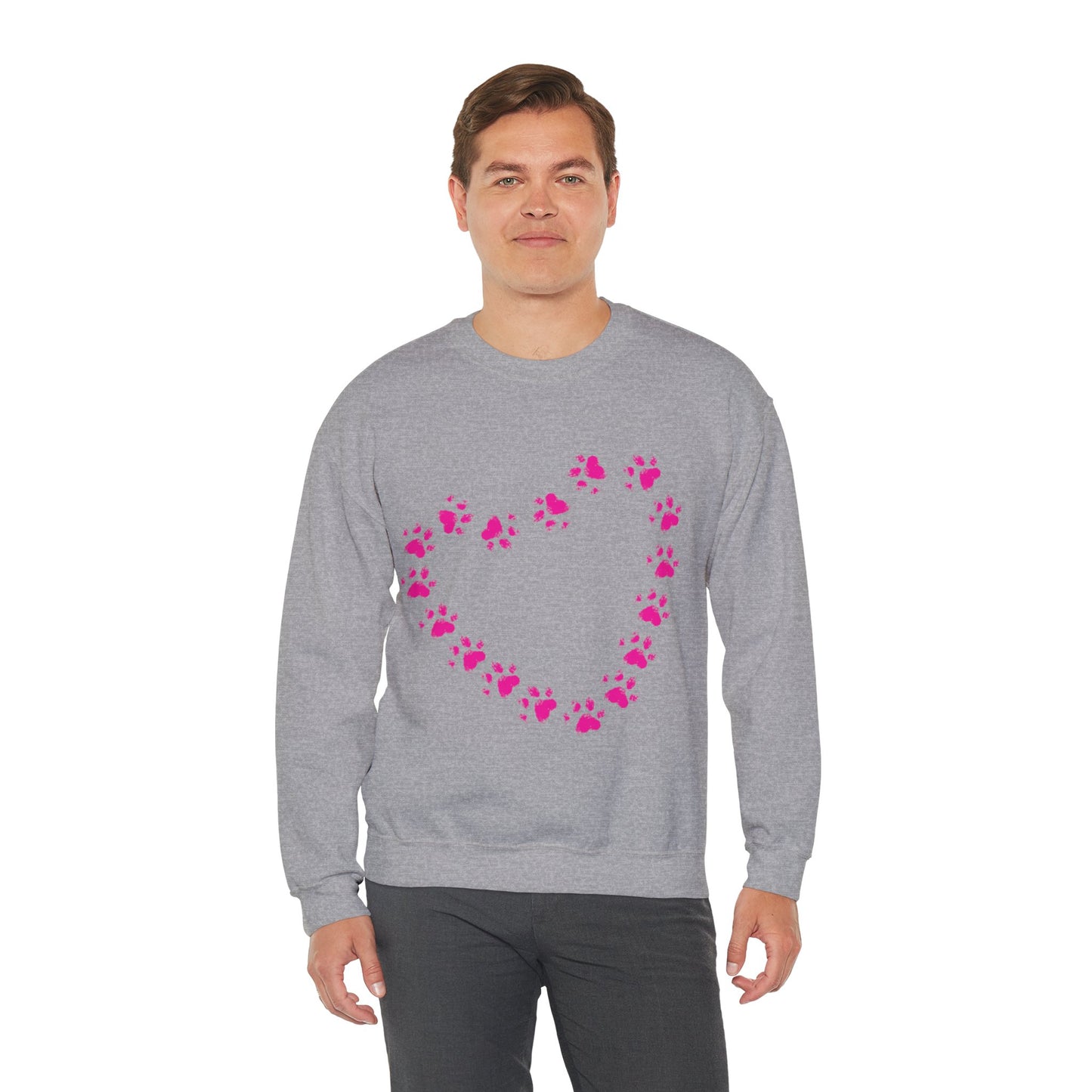 Paw Heart Crewneck Sweatshirt
