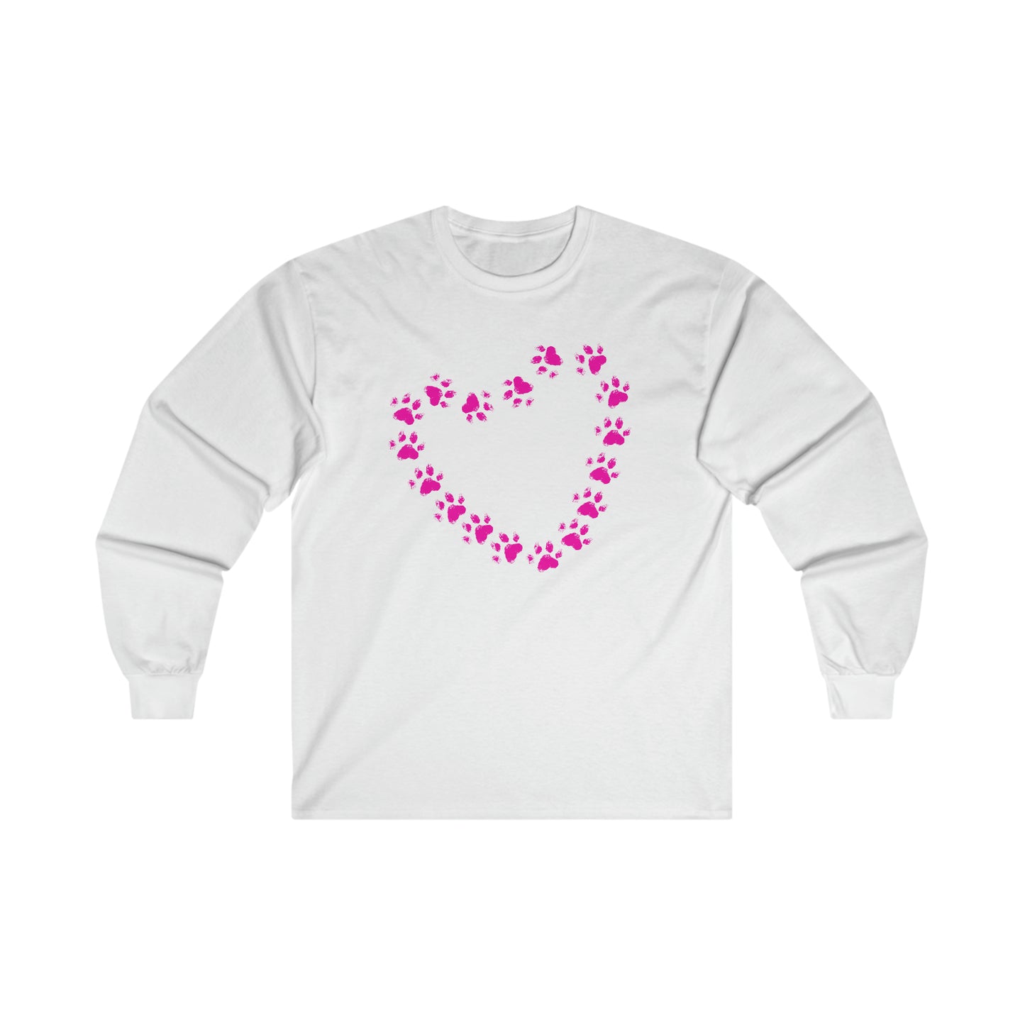 Paw Heart Long Sleeve Tee