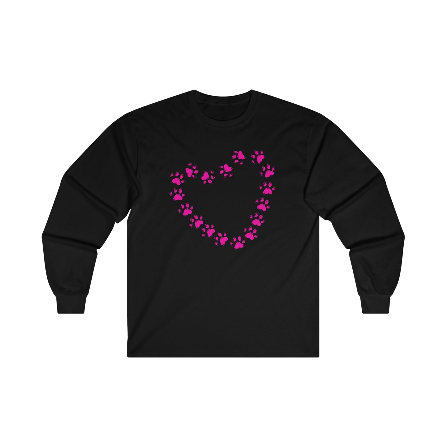 Paw Heart Long Sleeve Tee