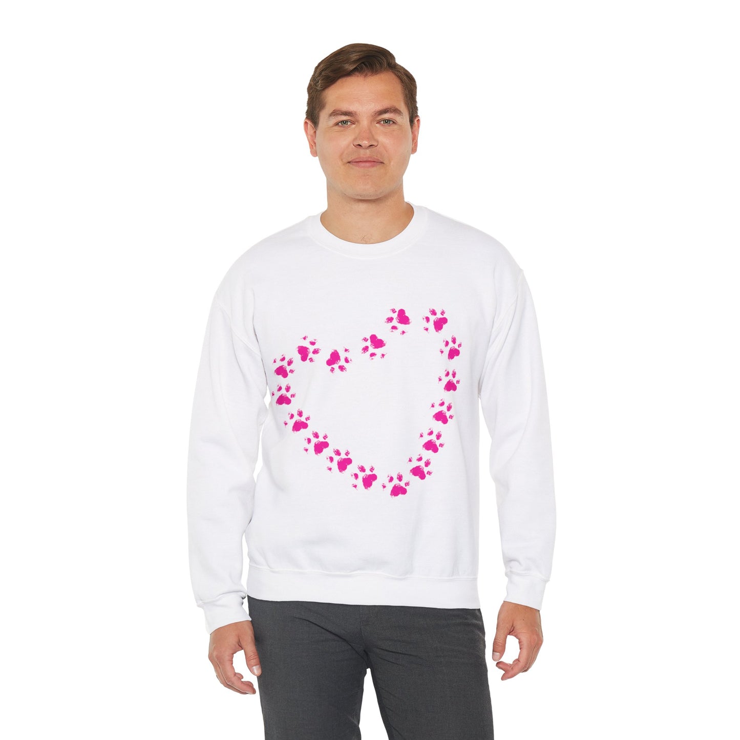 Paw Heart Crewneck Sweatshirt