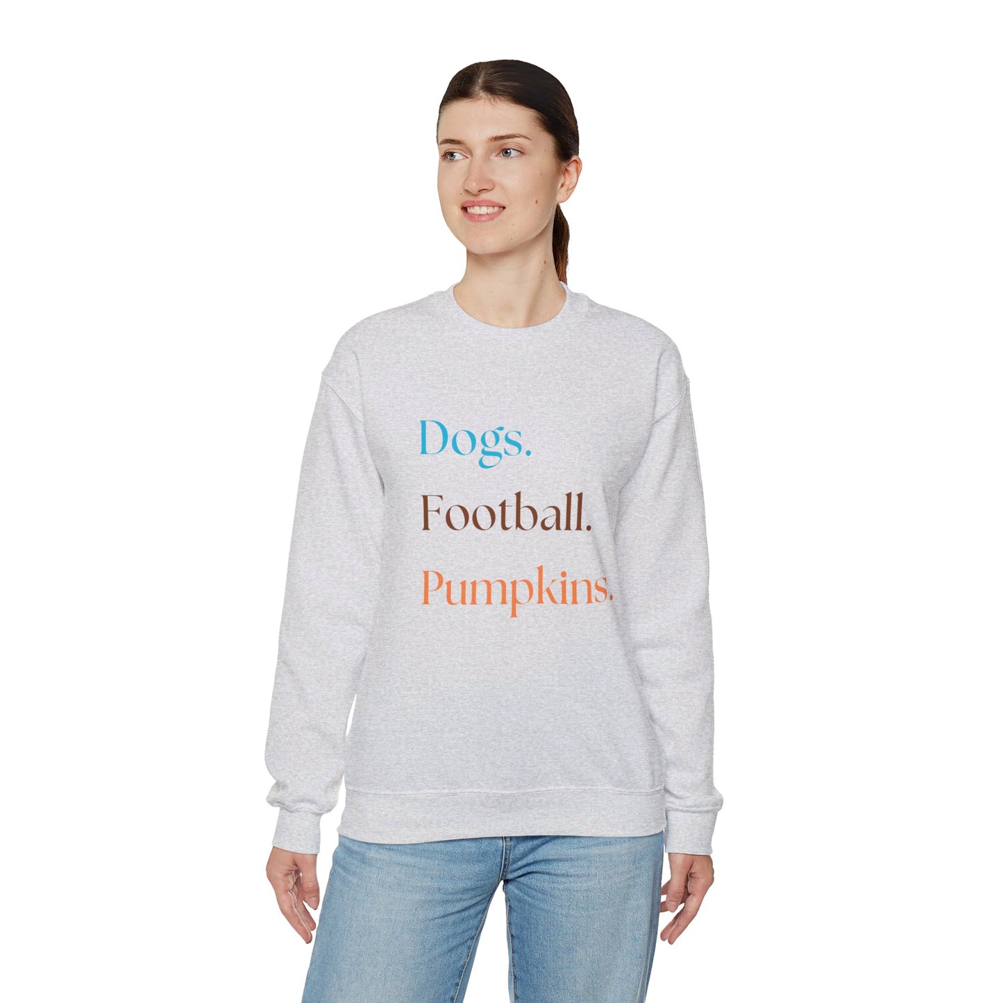 Dogs. Football. Pumpkins.