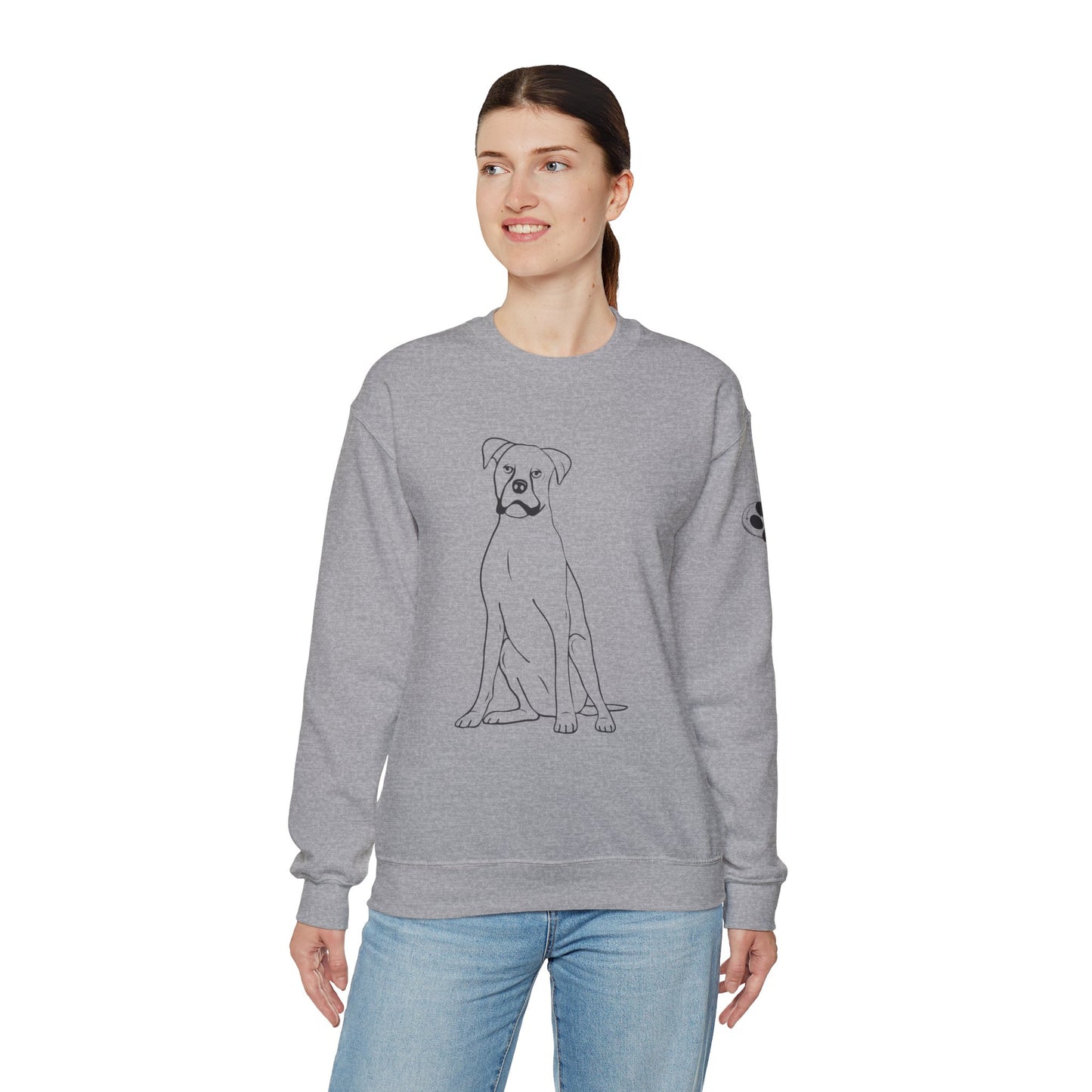 Boxer Crewneck Sweatshirt
