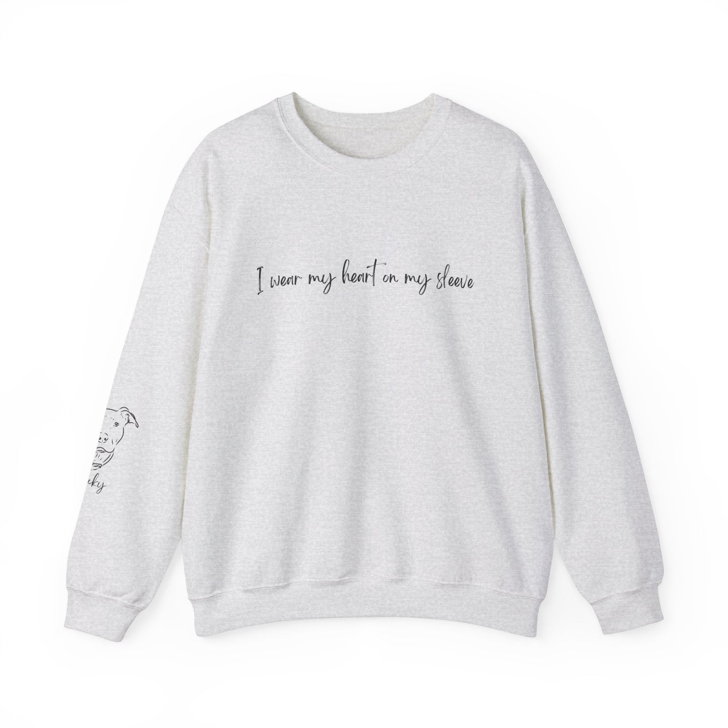 Pit Bull personalized Crewneck Sweatshirt