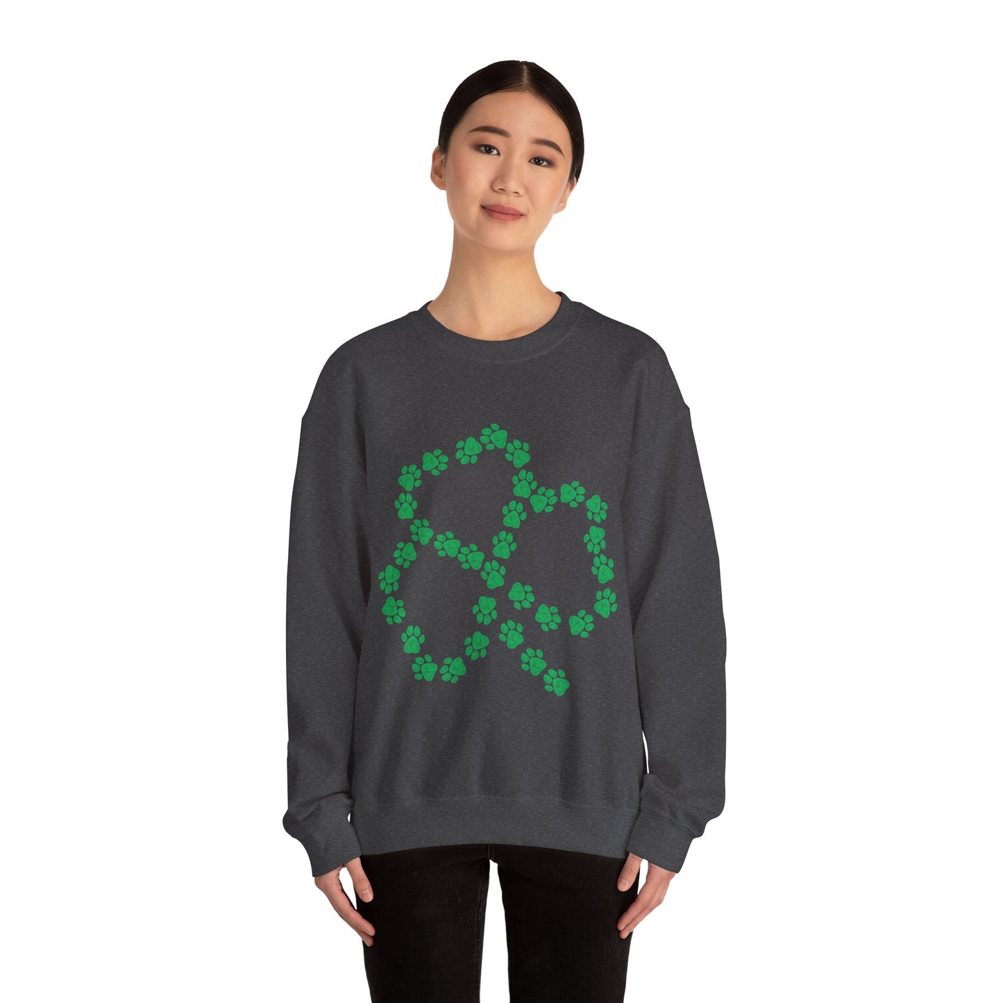 Paw Shamrock Crewneck Sweatshirt