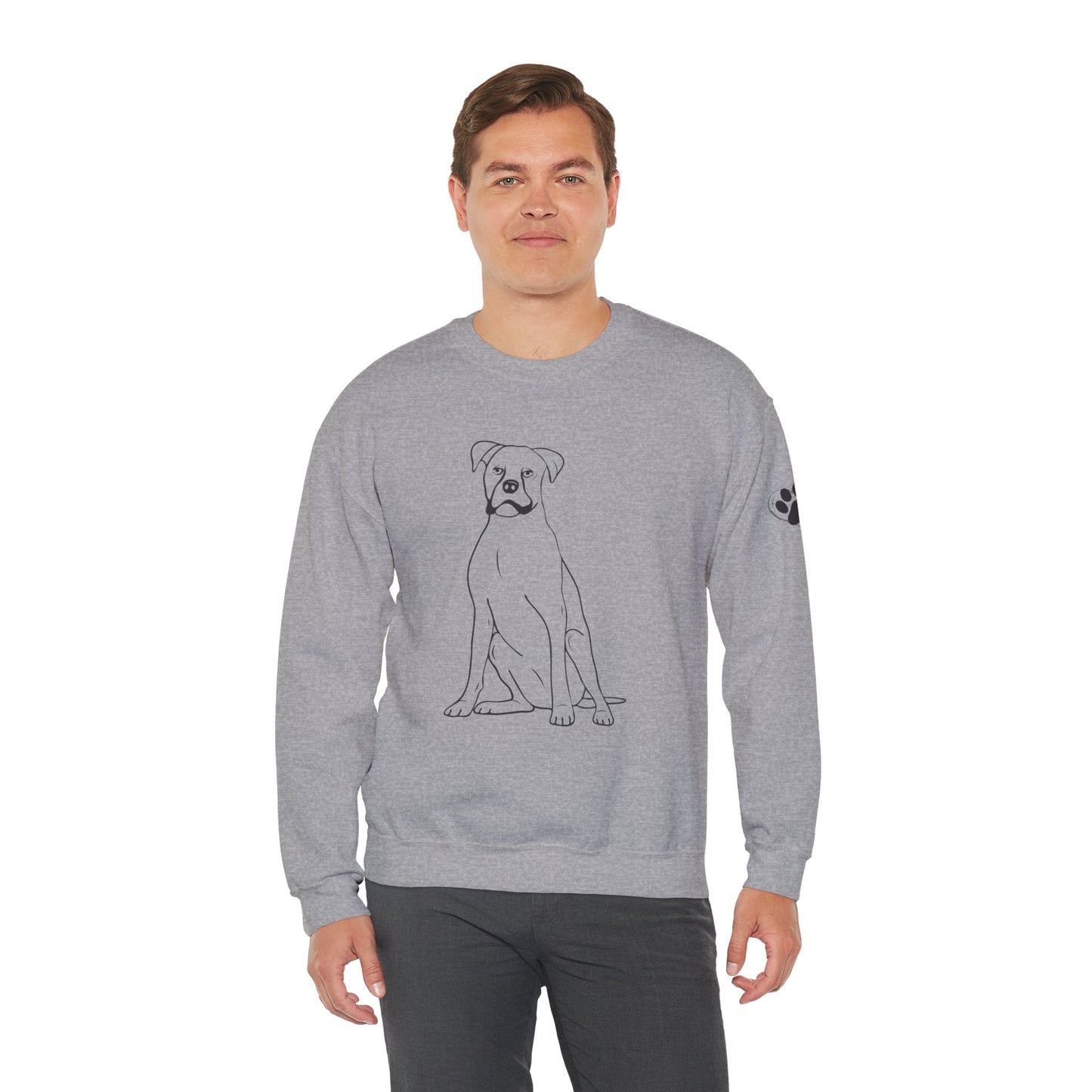 Boxer Crewneck Sweatshirt