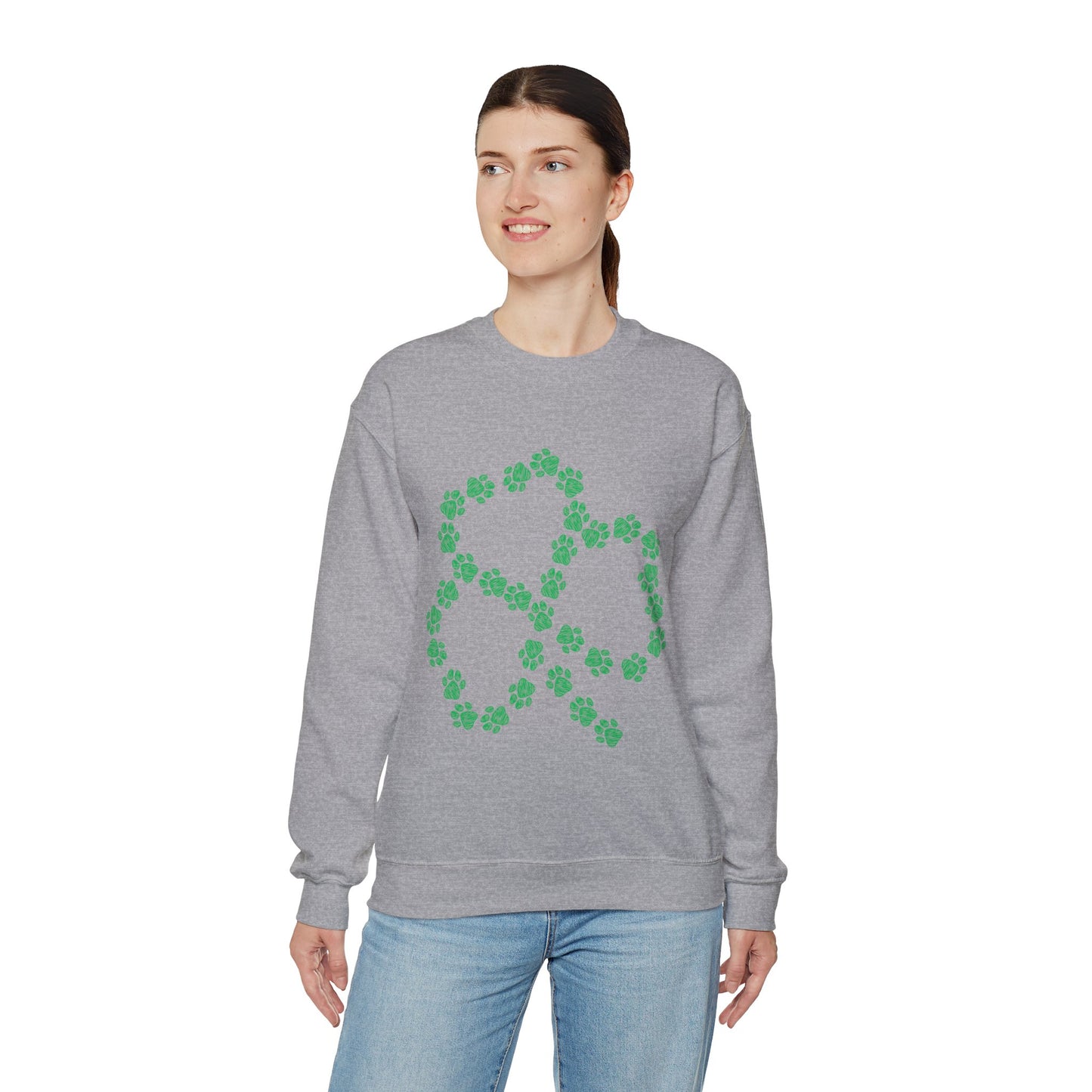 Paw Shamrock Crewneck Sweatshirt
