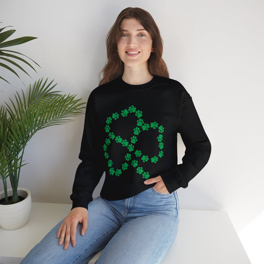 Paw Shamrock Crewneck Sweatshirt