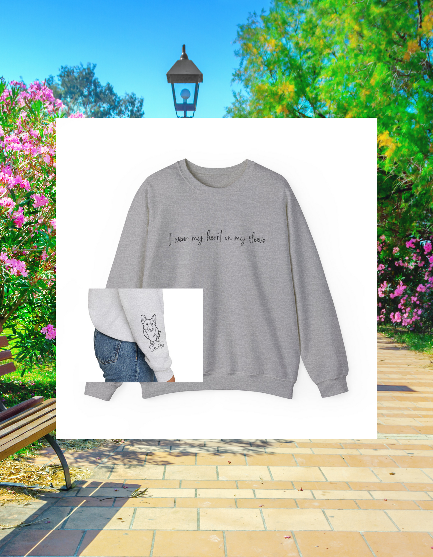 Personalized Corgi Crewneck Sweatshirt